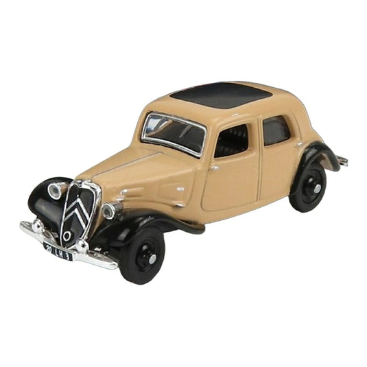 Citroenシトロエン 7A Traction 1934 ベージュ ブラック / Norev 1/87 ミニカー