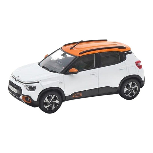 Citroenシトロエン C3 Indian Market 2021 ホワイト/オレンジ / Norev 1/43 ミニカー