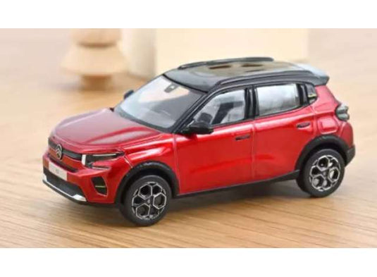 2024 シトロエン C3 レッド/ブラックルーフ Citroen C3 ミニカー / Norev 1/43 ミニカー