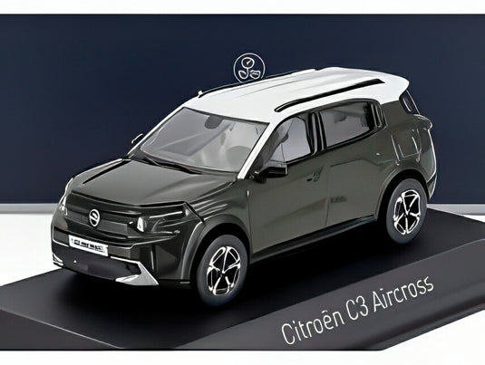 CITROEN C3 エアクロス 2025 グリーン ホワイト/ Norev 1/43 ミニカー