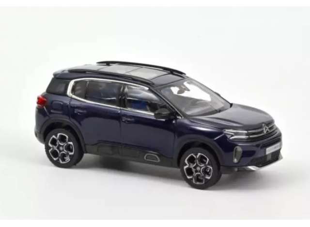 2022 Citroen C5 エアクロス エクリプスブルー/Norev 1/43ミニカー