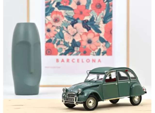 1966 Citroen 2CV AZAM, agave green/Norev 1/18ミニカー 200台限定