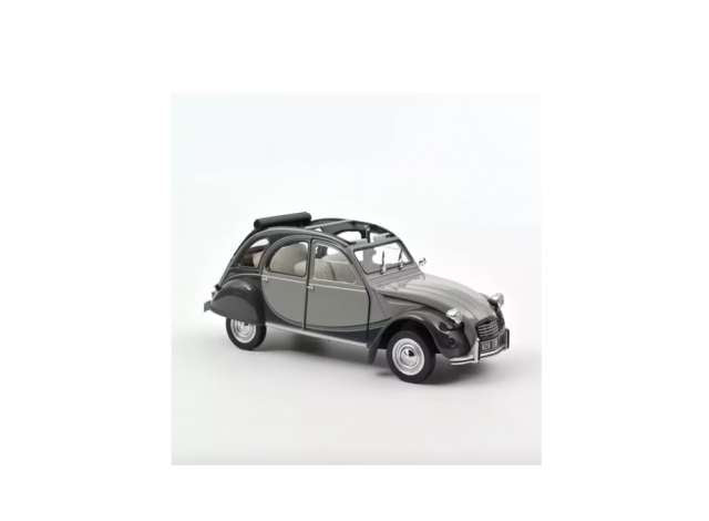 1983 Citroen 2CV 6 Charleston, grey/black/Norev 1/18ミニカー