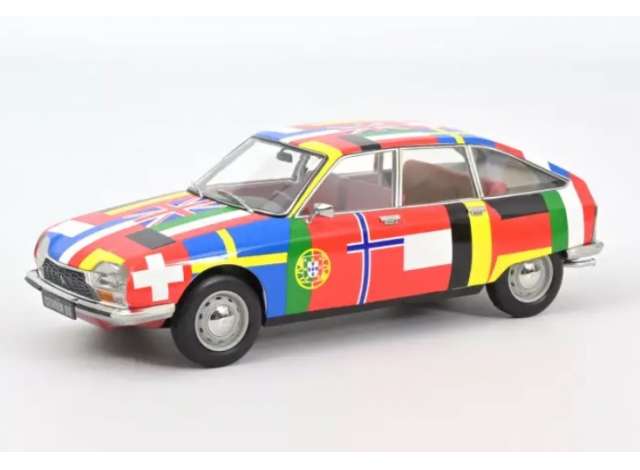 1972 Citro?n GS Flags, various/Norev 1/18ミニカー