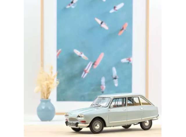 1969 Citro?n Ami 8 Club, thasos blue/Norev 1/18ミニカー 300台限定