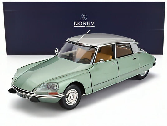 CITROEN DS23 パラス 1972 グリーンメタリック/シルバー/ Norev 1/18 400台限定ミニカー