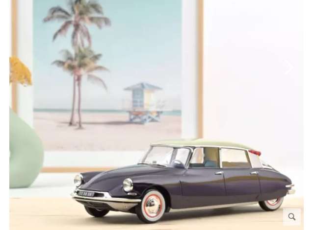 1956 Citroen DS 19 パープル シャンパンルーフミニカー/ Norev1/18 400台限定