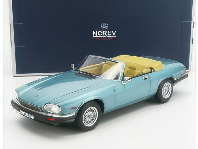 JAGUAR XJS CABRIOLET 1988 LIGHT BLUE/NOREV 1/18ミニカー
