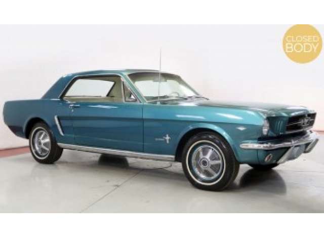 1965 Ford Mustang Coupe, turquoise metallic/Norev 1/18ミニカー