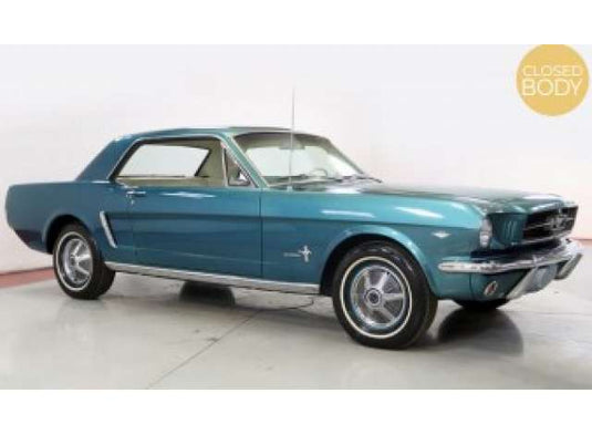 1965 Ford Mustang Coupe, turquoise metallic/Norev 1/18ミニカー