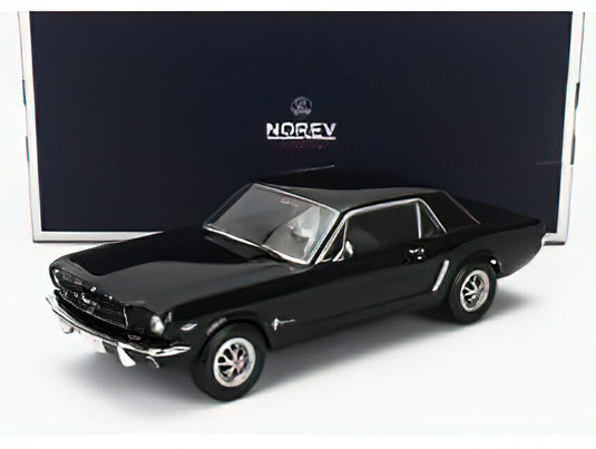 1965 フォード マスタング ハードトップ クーペ ブラック 1965 Mustang / Norev 1/18 ミニカー
