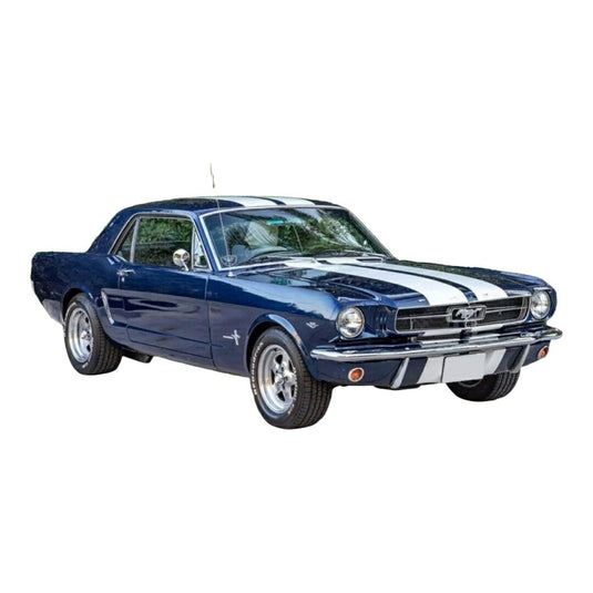 【予約】2026年発売予定 Fordフォード Mustangマスタング クーペ ハードトップ 1965 ブルー ホワイト / Norev 1/18 ミニカー