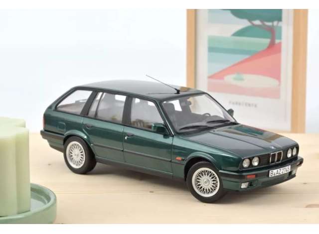 1990 BMW 325i Touring, green metallic/Norev 1/18ミニカー