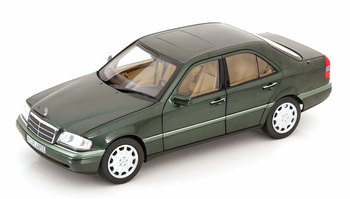 MERCEDES BENZ Cクラス C200 (W202) 1993 グリーン/ Norev 1/18 ミニカー