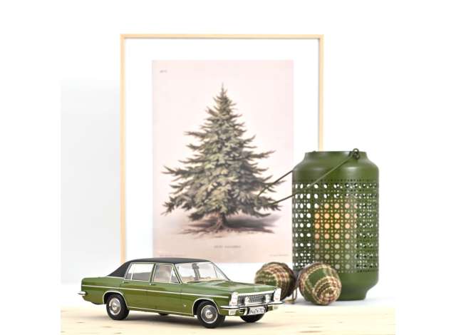 1969 Opel Diplomat V8, green metallic/Norev 1/18ミニカー 300台限定