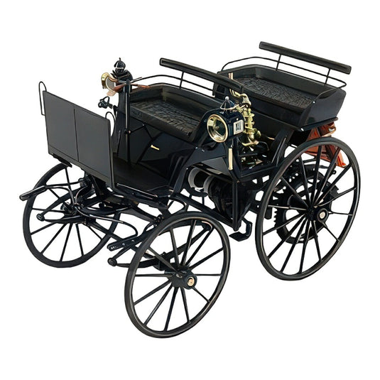 ダイムラー モーターライズド キャリッジ 1886 ダークブルーメタリック / Norev 1/18 ミニカー