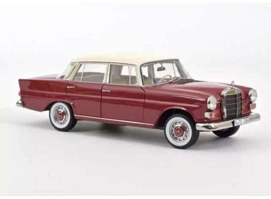 1966 Mercedes Benz 200, red/Norev 1/18ミニカー