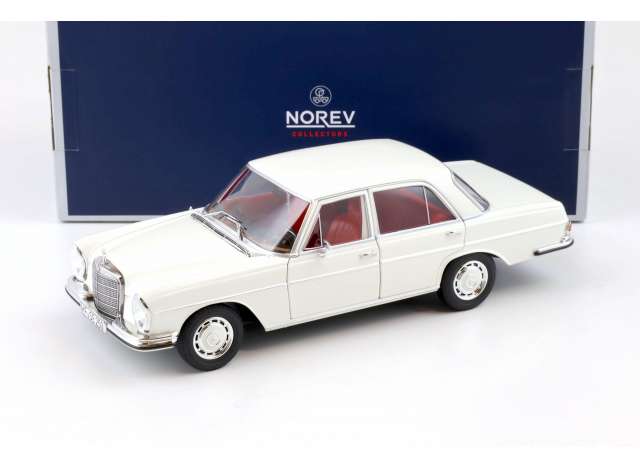 1965-1967 Mercedes Benz 250 SE with red Interior, white/Norev 1/18ミニカー 1000台限定