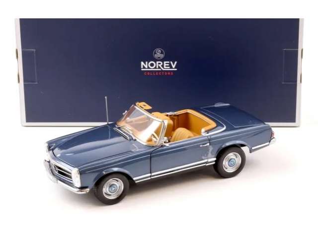 1963 Mercedes Benz 230 SL, blue/Norev 1/18ミニカー