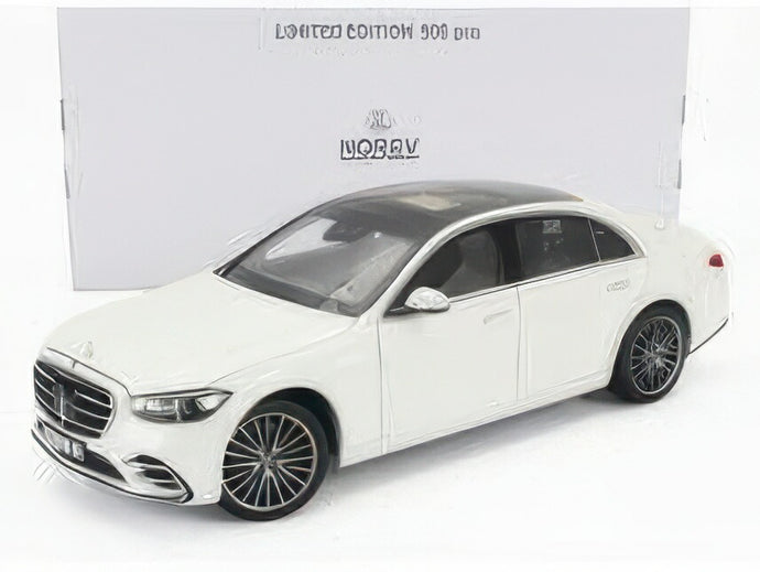 MERCEDES BENZ Sクラス AMG ライン 2021 ホワイト/ Norev 1/18 500台限定ミニカー