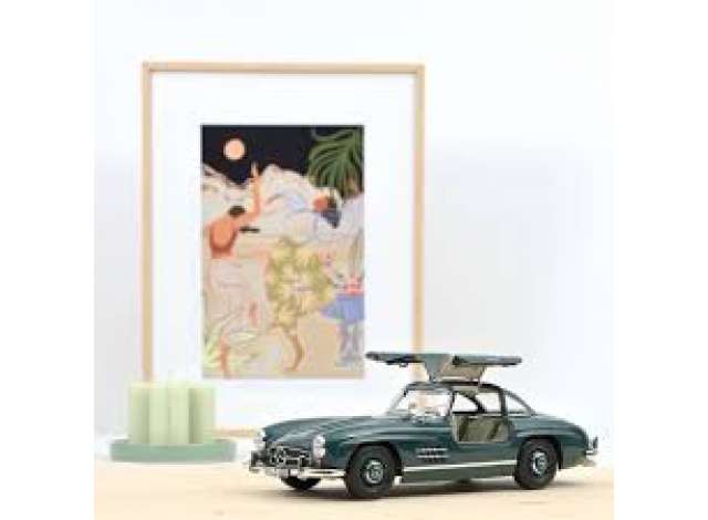 1954 メルセデスベンツ 300 SL グリーン/ Norev  1/18 ミニカー