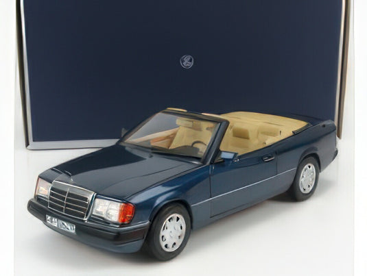 MERCEDES BENZ  ECLASS 300CE 24V (A124) CABRIOLET OPEN 1991  NAUTICAL BLUE MET/NOREV 1/18ミニカー