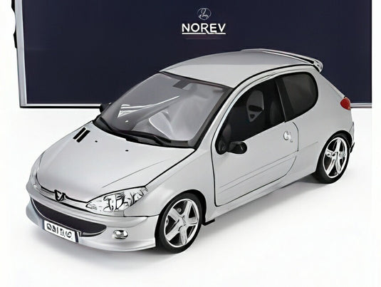 PEUGEOT 206 RC 2003 アルミニウムシルバー/Norev 1/18ミニカー