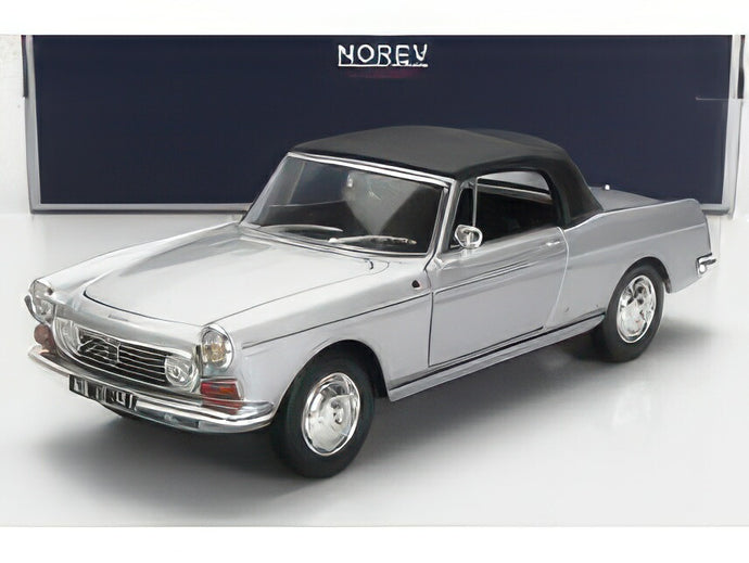 PEUGEOT 404 CABRIOLET 1967 SILVER/NOREV 1/18ミニカー