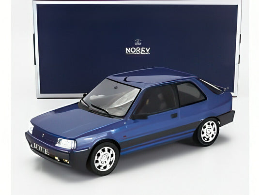 PEUGEOT 309 GTI 16V 1991 マイアミブルー/ Norev 1/18 ミニカー