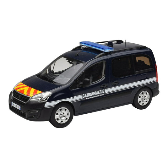 Peugeotプジョー Partnerパートナー Gendarmerie憲兵隊 ダークブルー / Norev 1/18 ミニカー