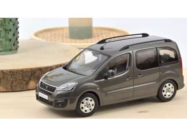 2018 プジョー パートナー モカブラウン/ Norev  1/18 ミニカー