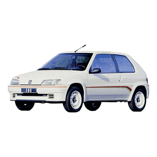 【予約】2026年発売予定 Peugeotプジョー 106 1.3 ラリー 1993 ホワイト / Norev 1/18 ミニカー