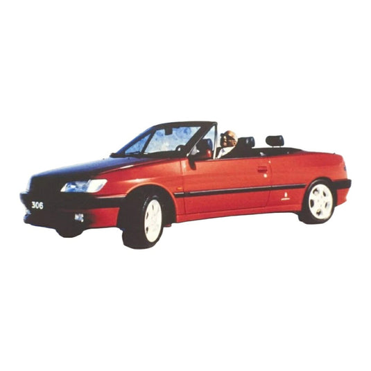 【予約】2026年発売予定 Peugeotプジョー 306 カブリオレ 1994 レッド / Norev 1/18 ミニカー