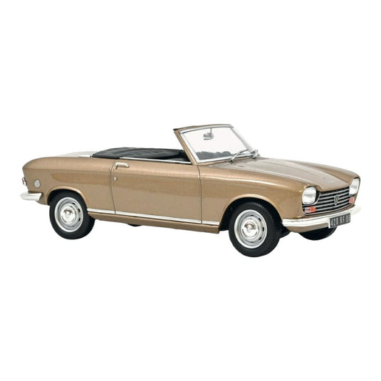 【予約】2026年発売予定 Peugeotプジョー 204 カブリオレ 1967 ゴールドメタリック / Norev 1/18 ミニカー