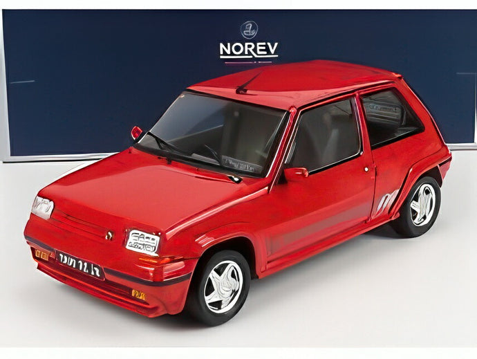 RENAULT R5 SUPERCINQUE GT TURBO 1989 レッド/Norev 1/18ミニカー