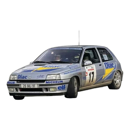 【予約】2026年発売予定 Renaultルノー Clioクリオ Williamsウィリアムズ Diac #17 ラリー・ツール・ド・コルス 1993 Jean Ragnotti/Gi / Norev 1/18 ミニカー