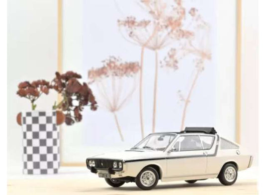 1975 Renault 17 Gordini D?couvrable, white/Norev 1/18ミニカー 300台限定