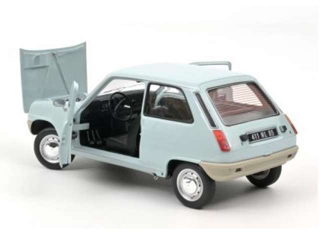 1972 Renault 5 クリアブルー/Norev 1/18ミニカー
