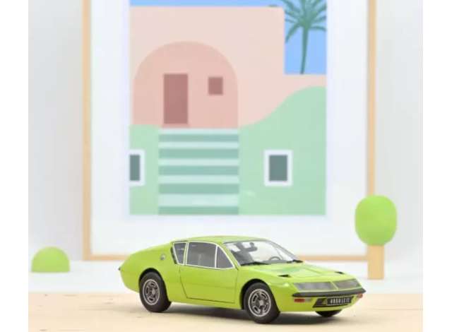 1975 Alpine A310 1600 VF, green/Norev 1/18ミニカー 310台限定