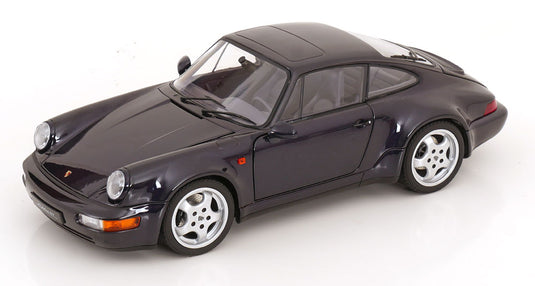 ポルシェ911 964 カレラWTL 1993 パープルメタリック / Norev 1/18 ミニカー