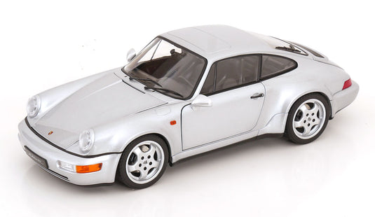 ポルシェ911 964 カレラWTL 1993 シルバー / Norev 1/18 ミニカー