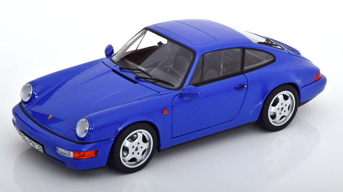 Porsche 911 (964) カレラ 4 クーペ 1990 限定504台 ドア開閉可 ボンネット開閉/ Norev 1/18 ミニカー