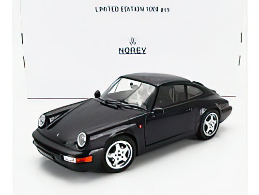 【予約】PORSCHE  911 964 CARRERA 4 COUPE 1990  DARK BLUE MET/Norev 1/18ミニカー