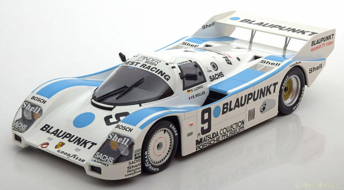 Porsche 962 C No.9 ニュルブルクリンク1000km Ludwig Wollek 1987 限定1000個/ Norev 1/18 ミニカー