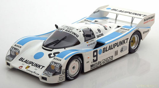 Porsche 962 C No.9 ニュルブルクリンク1000km Ludwig Wollek 1987 限定1000個/ Norev 1/18 ミニカー