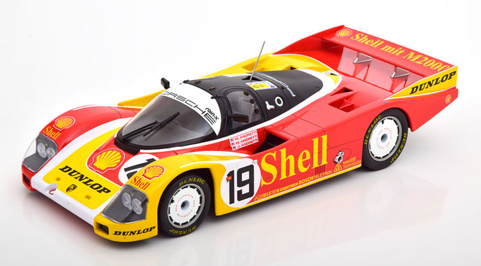 Porsche 962 C No.19 ル・マン24時間 アンドレッティ/アンドレッティ/アンドレッティ 1988 限定1000台/ Norev 1/18 ミニカー