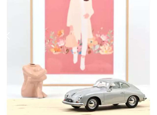 1952 Porsche 356 Coup?, silver/Norev 1/18ミニカー 400台限定