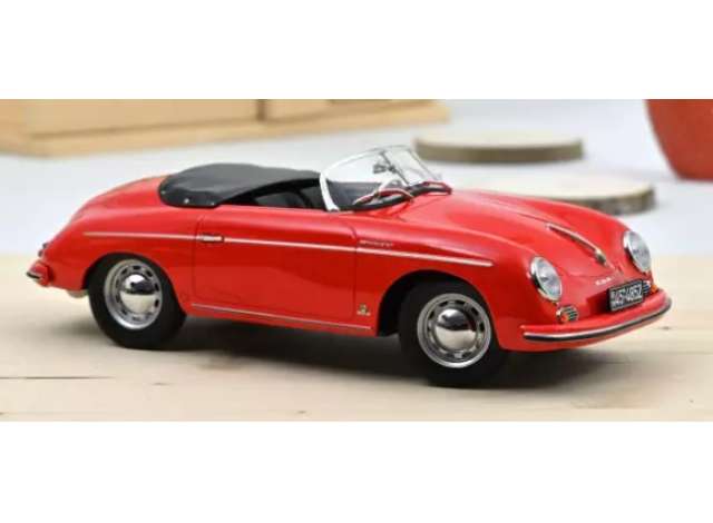 1954 Porsche 356 Speedster, red/Norev 1/18ミニカー