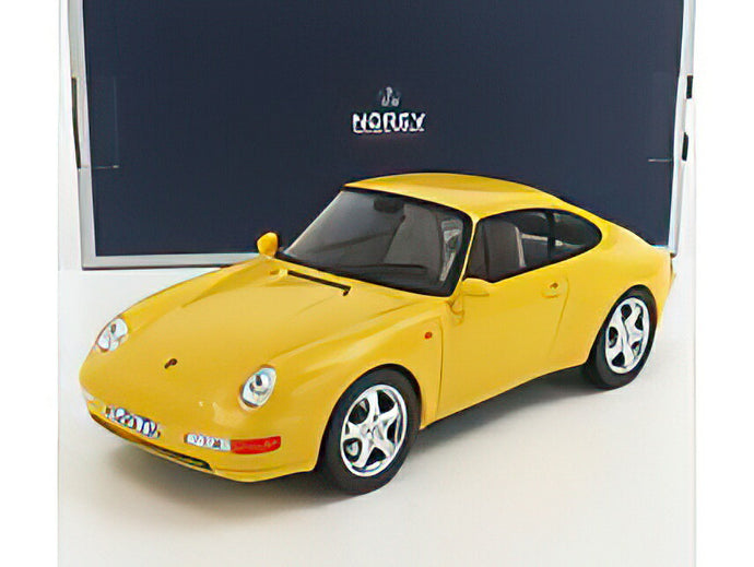 PORSCHE 911 993 CARRERA COUPE 1994 YELLOW/Norev 1/18ミニカー