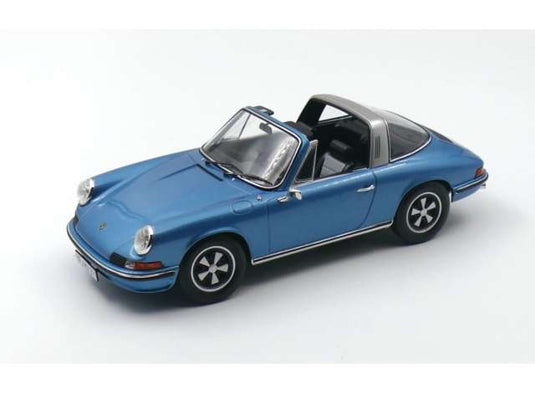 1969 Porsche 911 E タルガ ブルー/Norev 1/18ミニカー